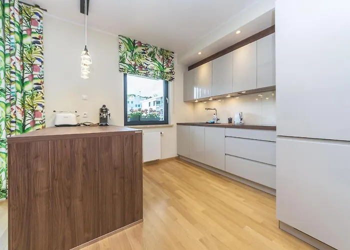 Apartmán Pomorskie Bernadowska Deluxe Gdyně